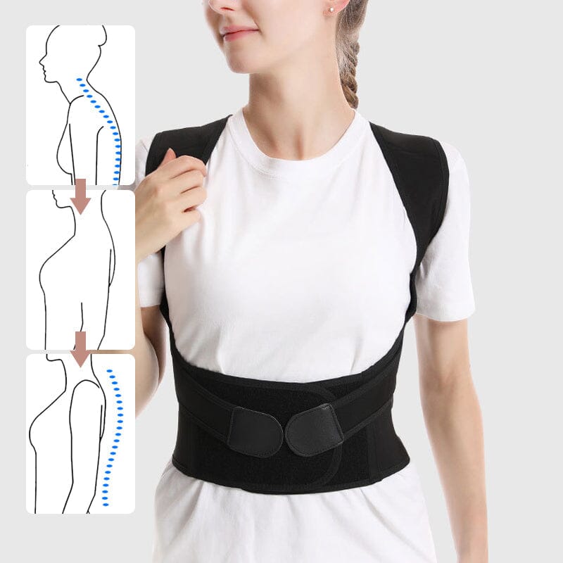 Icone™ CorrectionBelt: Ceinture De Correction De Posture Dorsale Réglable