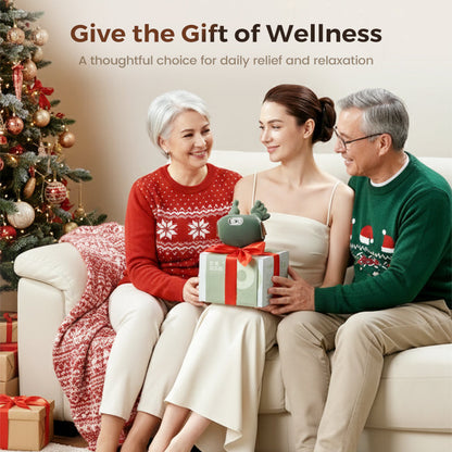 💆‍♂️ Portable Neck Massager – Shiatsu Kneading, 3D Deep Relief & Wireless Use 🔋