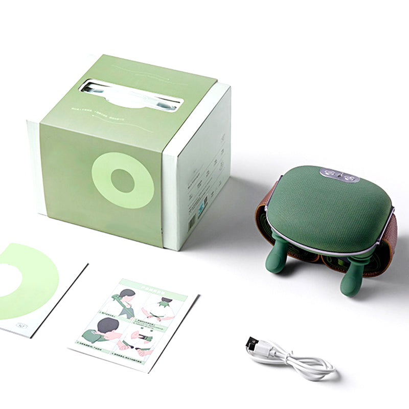 💆‍♂️ Portable Neck Massager – Shiatsu Kneading, 3D Deep Relief & Wireless Use 🔋