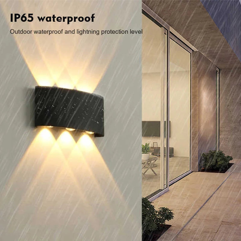 Aluminium LED Wandlamp Waterdicht IP65 Outdoor Tuinverlichting 8W 12W Interieur Wandlamp voor Slaapkamer Woonkamer trap Verlichting