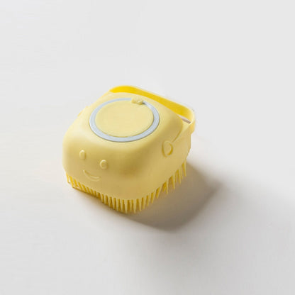 DogCatFri™ BathBrush - Siliconen Massageborstel Voor Huisdieren Met Shampoodoos