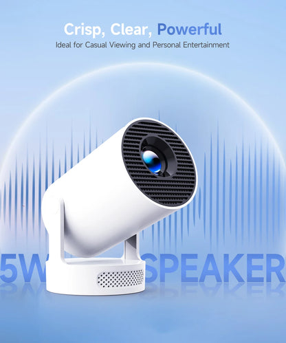 Magcubic HY300 Pro+ 4K Android 11 Portable Projector 8000 Lumens WiFi 6 BT5.4 Outdoor Theater 5W HiFi Speaker 720P HD Supported