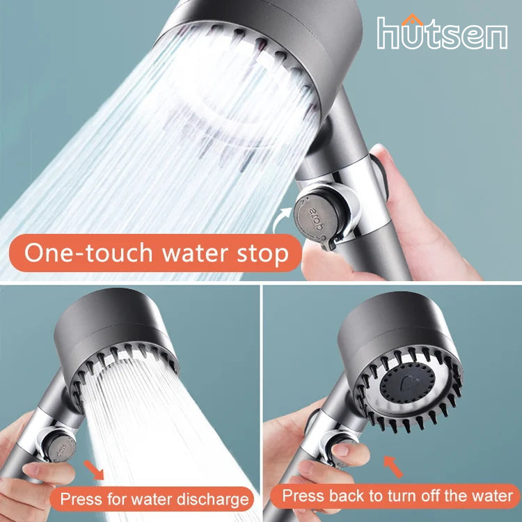 Borhe® Shower - 4 in 1 Massage En Huid Schoonheid Multifunctionele Douchekop