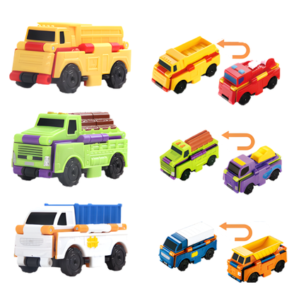 Kletshuts™ ToyCar - Anti-Reverse Auto Speelgoed Set